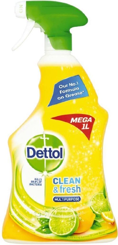 Dettol Power & Fresh Allzweckreiniger Spray Citrus 1l