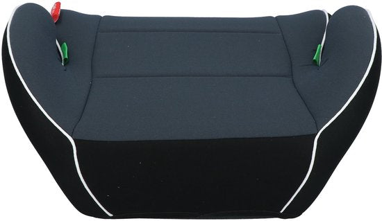 Carkids I-Size Sitzerhöhung Sam – Entspricht der Norm I-Size R-129 – Für Kinder von 125–150 cm – Abnehmbarer und waschbarer Bezug – Flexible Montage – Blau/Schwarz