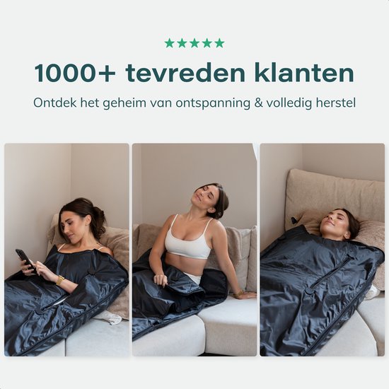 Soft & Silky Infrarotdecke - Wärmedecke - Heizdecke - Fibromyalgie - Timerfunktion - 200x80 cm - Schwarz