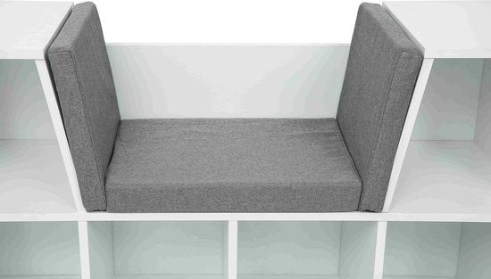 Schuhschrank mit Sitzkissen - Schuhregal Flur Schlafzimmer