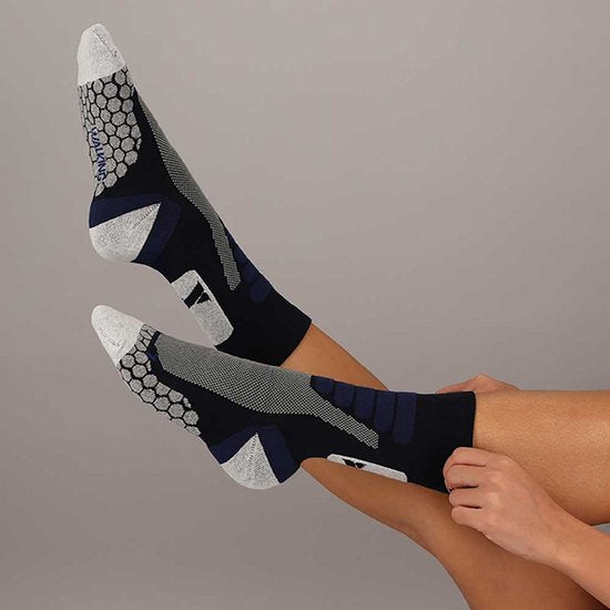 Xtreme Wandersocken, 2er-Pack – Unisex-Socken aus Synthetik – Multi Blue