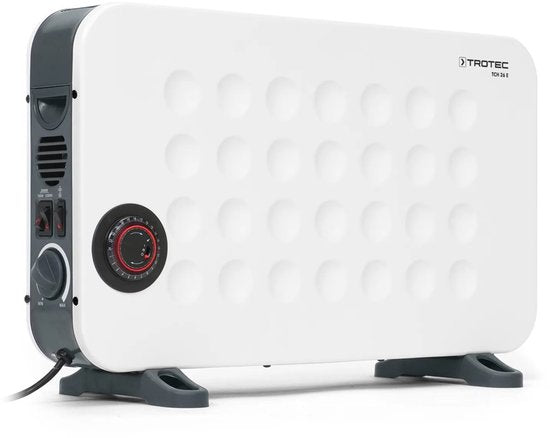 TROTEC Elektroheizung - Konvektor - TCH 26 E - Timer - programmierbar - 3 Einstellungen - Überhitzungsschutz - Frostschutz