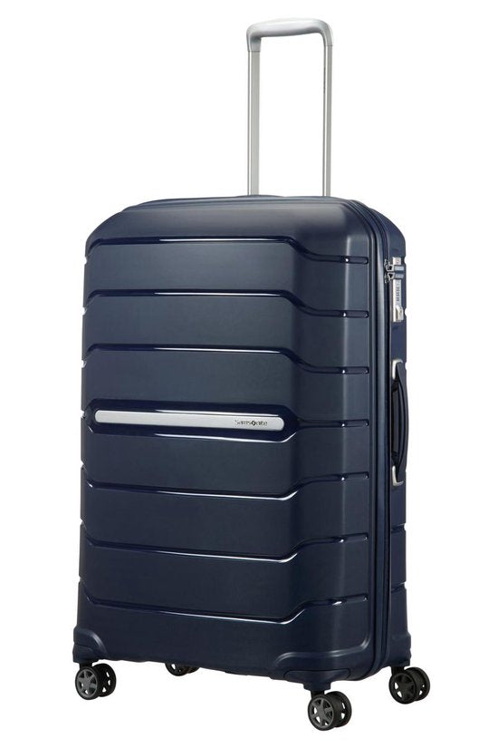 Samsonite Reisekoffer - Hartschalenkoffer – 75×52×35 cm – Erweiterbarer Reisekoffer – Leichtgewicht Trolley – mit Doppelrollen – TSA-Schloss – Reisegepäck - Blau
