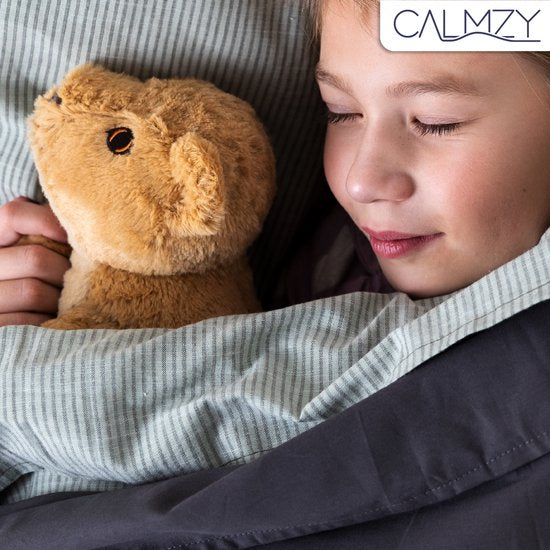 Calmzy Kids Superior Chill Kuscheldecke Decke dunkelgrau
