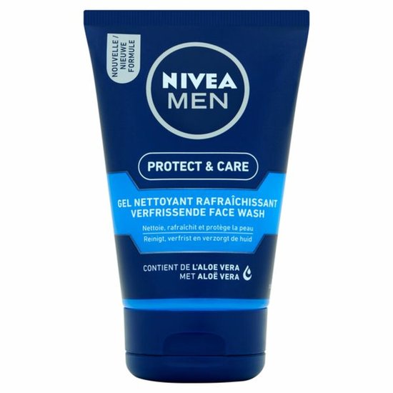 NIVEA MEN HYDROCARE Gesichtsreiniger – Reinigungsgel für das Gesicht – Face Wash – Gesichtsreiniger – Cleanser – 100 ml