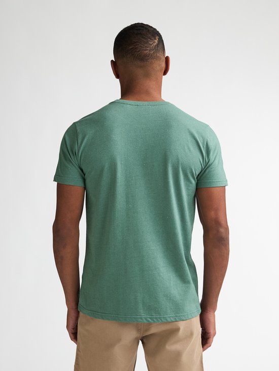 Petrol Industries – Herren-Logo-T-Shirt „Cosmos“ – Grün – Größe XXXL