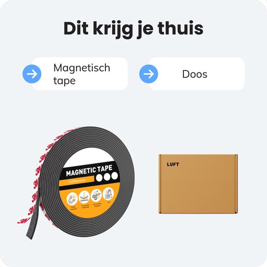 Selbstklebender Magnetstreifen - 12m - 1cm breit - Magnetstreifen - Werkzeuge - Messer - Magnete - Magnetband - Magnetisch - Whiteboard - Klebeband schwarz