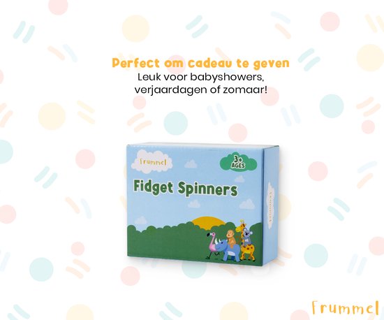 Frummel Zappelphilipp mit Saugnapf - Badespielzeug - Sinnesspielzeug - Zappelphilipp - Badespinner - Zappelphilipp für Autofenster - 3 Stück - Spinnspielzeug