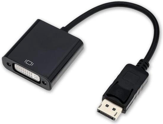 Garpex® Displayport zu DVI-I Adapter - DP zu DVI - DP zu DVI Adapter - Full HD 1080P Konverter