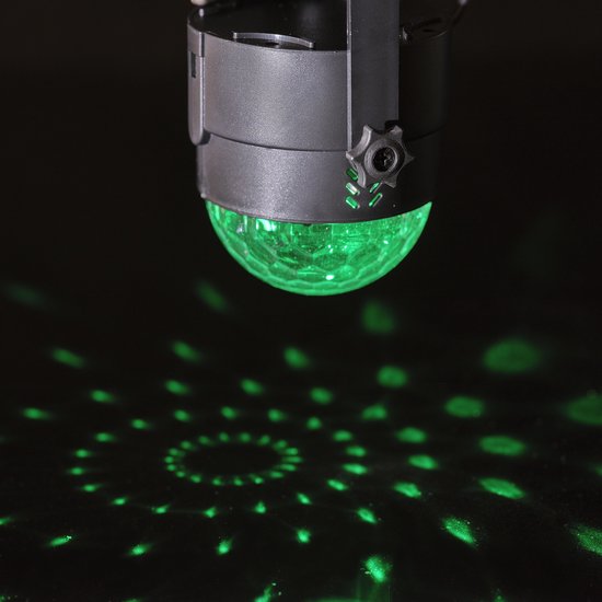 Denver Rotating Disco Light - LED - Discokugel - Musikgesteuert - Fernbedienung - Erwachsene / Kinder - LDB318