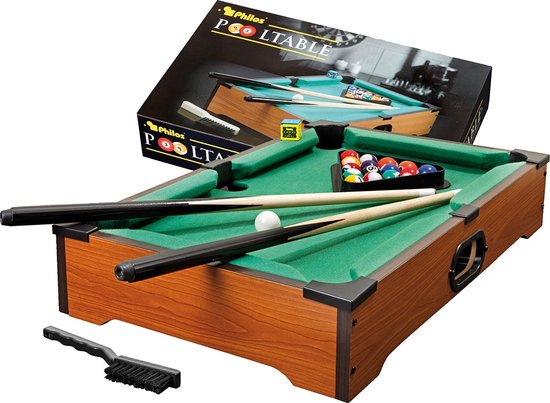 Philos Pool Billard - Tischspiel - 510 x 320 x 95 mm