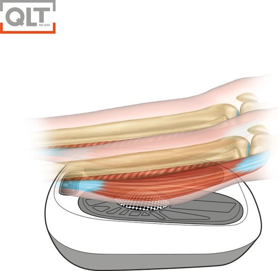 QLT VibroPulse Pro Bein- und Fußmassagegerät - 10 Programme - 20 Geschwindigkeiten