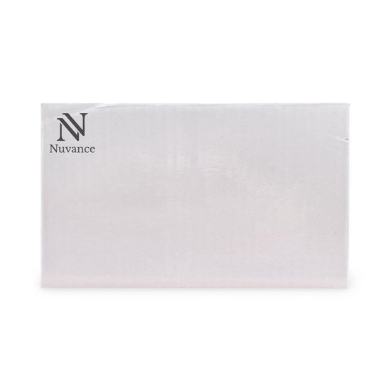 Nuvance - LED Schneeflocken - 1,5 m - 10 Sterne - Weihnachtsbeleuchtung für Innen und Außen - Weihnachtsdekoration - Weihnachtsgirlande - Warm White