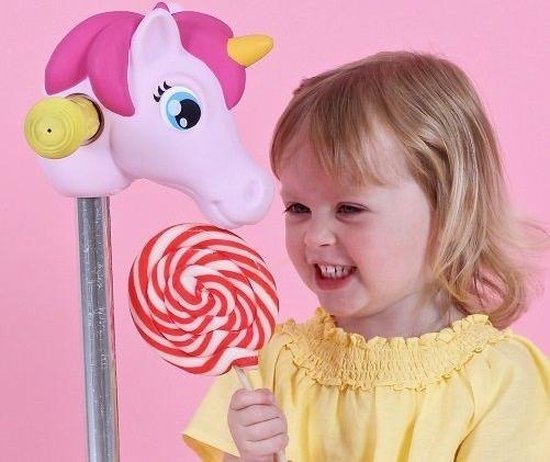 Scootaheadz Einhorn rosa