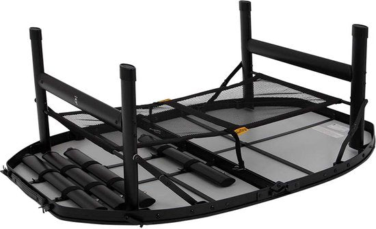 Bo-Camp - Industrie - Tisch - Northgate - Oval - Koffermodell - 100x70 cm