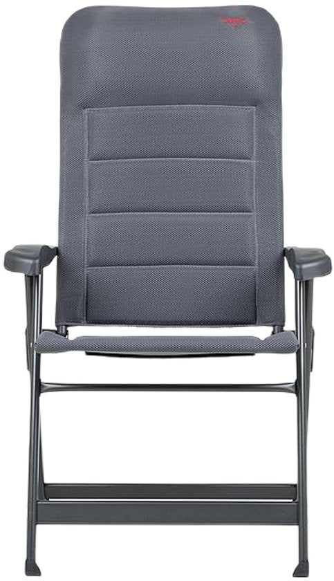 Crespo Strandkorb - Modell 2025 - Air-Deluxe - Kompakt - Grau
