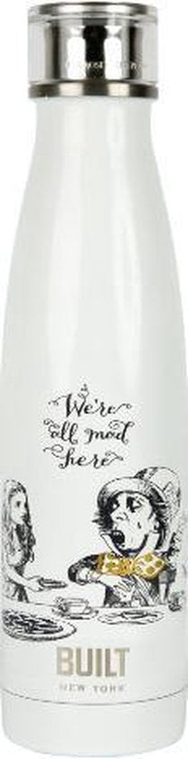 Built Ny Thermosflasche V&a 500 Ml 31 X 8 Cm Edelstahl Weiß