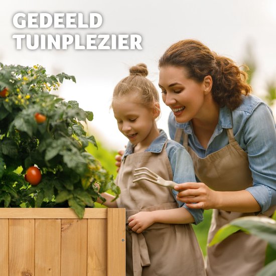 tectake - Hoher Pflanzkübel mit Regal - Baumschule - Stecklingskasten - 119x53x90cm - 403232
