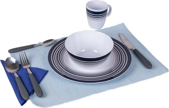 Bo-Camp - Besteckset - Deluxe - 24-teilig - 6 Personen
