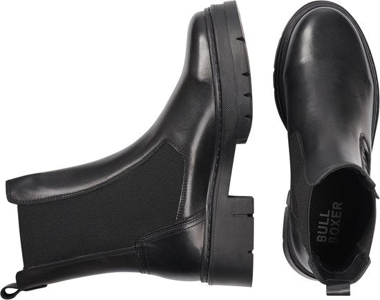 Bullboxer - Chelsea Boot - Damen - Schwarz - 37 - Stiefel