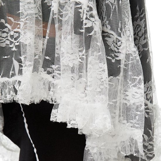 Dressforfun Faschingskostüm Gruselige Skelettbraut – Damen – Größe L
