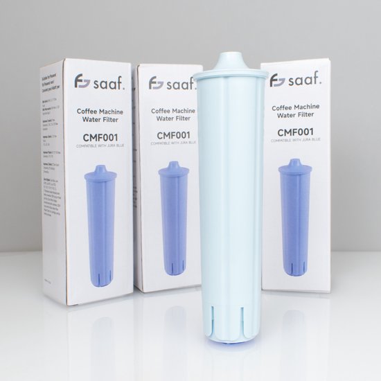 Saaf Filter passend für Jura - 3 Stück - Claris Blue - 71311 - 67007 - Impressa Micro Giga C F J Z - Kalk- und Wasserfilter