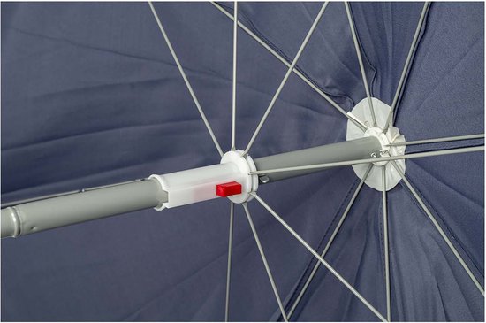 Bo-Camp - Sonnenschirm - Mit Knickarm - Ø 200 cm - Blau
