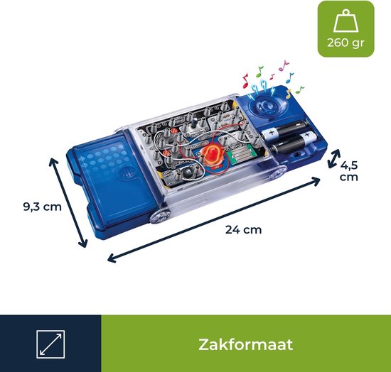 Velleman Elektronischer Projektbaukasten - 8 Experimente - LED & Musik