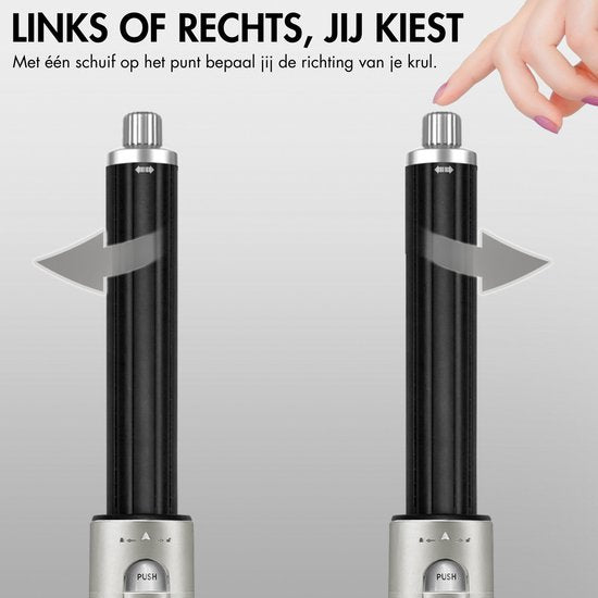 Sansbeauté® 8-in-1 Airstyler mit Diffusor - Multistyler - Rotierender Haartrockner - Haarstyler - Haartrockner - Wärmebürste - Lockenbürste - Lockenstab - Stylingbürste - Coldshot
