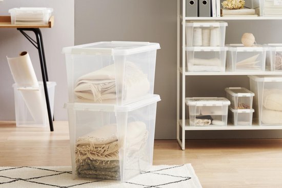 Orthex - SmartSTore Home 45 Aufbewahrungsbox 47 Liter - Polypropylen - Transparent