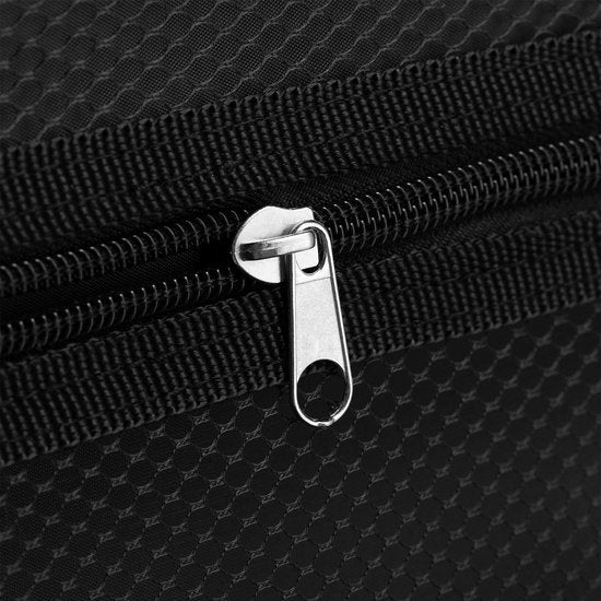 Juskys Trolley-Reisekoffer-Set / Kofferset Athen - 5-teilig - Schwarz