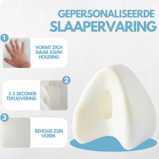 Softsie Kniekissen für das Bett - Beinkissen - Orthopädisches Kniekissen - Seitenschläferkissen