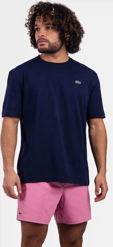 Lacoste Sport T-Shirt Dunkelblau - Größe 3XL - Männer - Casual T-shirts
