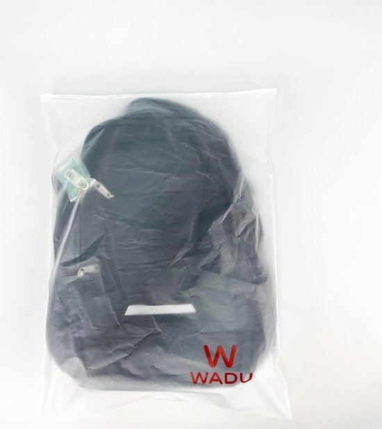 Wadu Anti-Diebstahl wasserdichten Rucksack enthält Usb-Ladestation 14 T/m 15,6 Zoll schwarz