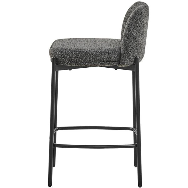 Rousseau Barhocker Ella - H85 x B37 x T42 cm - Grau
