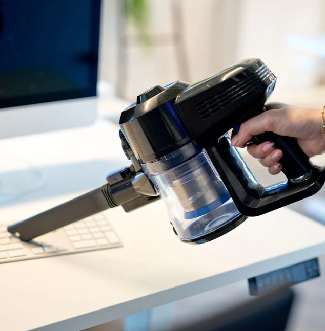 Nexxt Kabelloser 2-in-1-Gelenkstaubsauger - Leistungsstark - Leicht - Leise - Zyklon