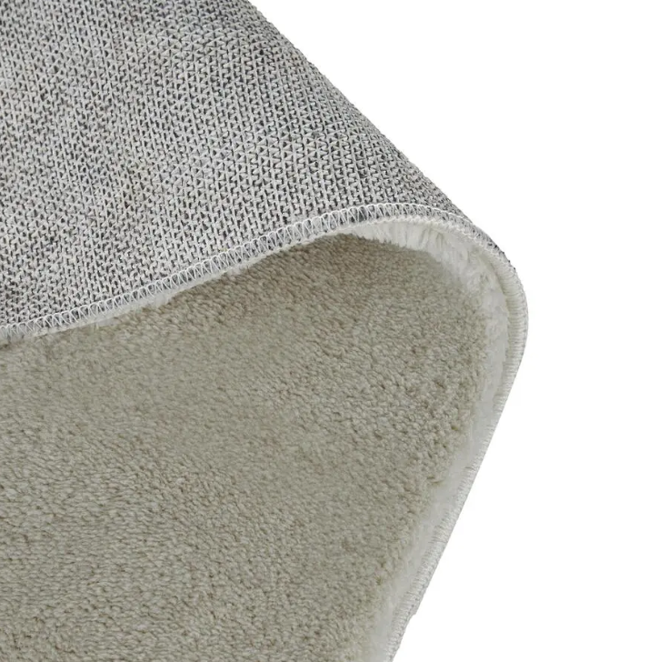 tectake Soft Zone Teppich - Kurzflor - Extra weich - Sand - 200 × 290 cm