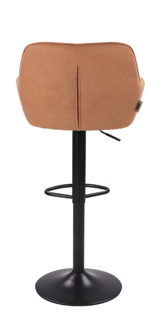 Dutchbone Oliver Barhocker - Cognac - 56 x 54 x 109 cm - 2er Set