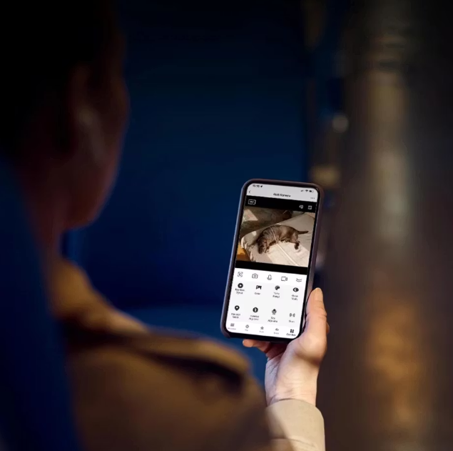 2x Xenon Smart Indoor Camera - 3 MP X7207 - Drahtlos - App-kompatibel - Nachtsicht & Personenerkennung