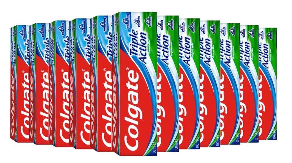 colgate Triple Action - 12 x 100 ml - Zahnpasta