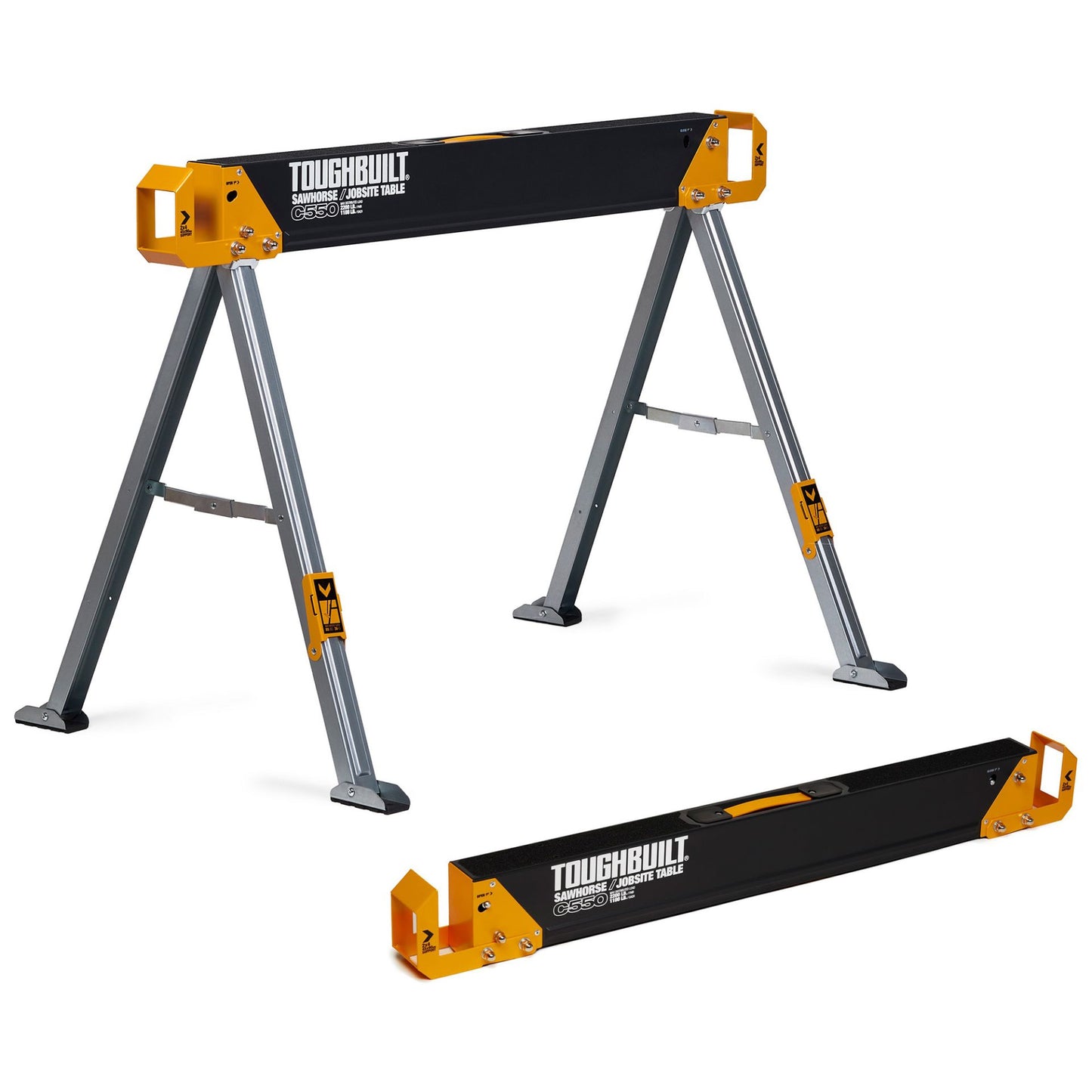 ToughBuilt C550 Sägeböcke 2er-Pack / Sägebock, 2 Stück