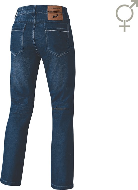 HELD CRANE STRETCH Stretch-Jeans Motorradhose – Motorradjeans Denim Blau 38 Damen