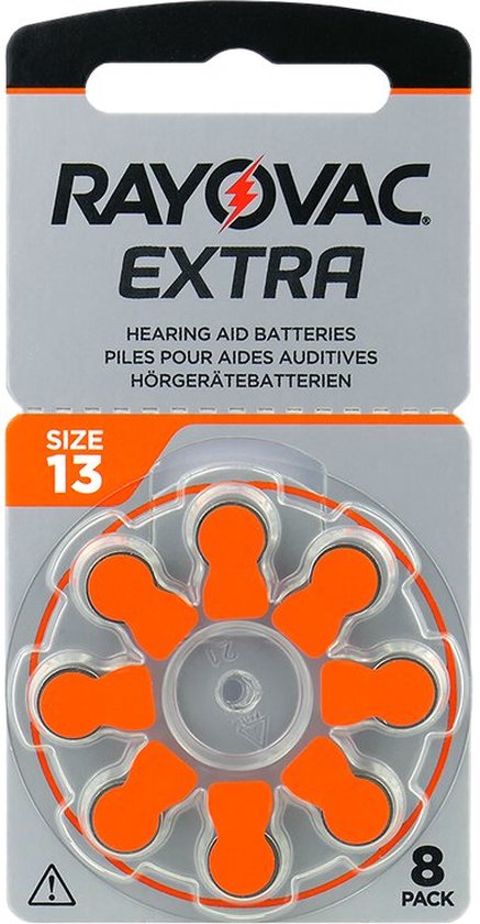 Rayovac - 13 - PR48 Extra - 8er-Pack