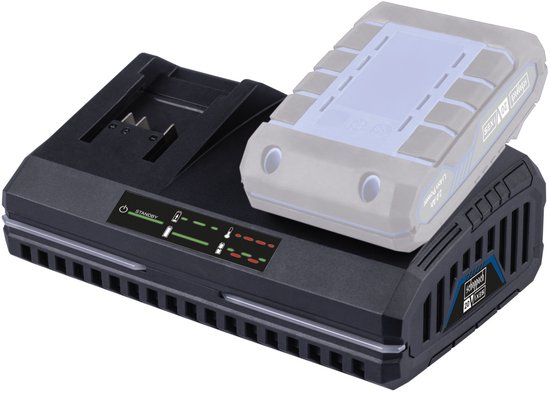 Scheppach SDBC2.4A Doppel-Akkuladegerät 2,4 A