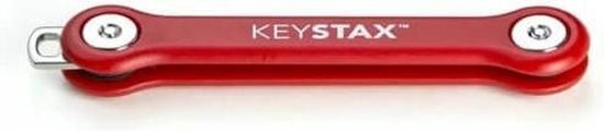 Keystax Compact Schlüsselanhänger 2-8 Schlüssel - rot