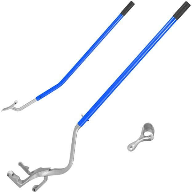 Coast 44 cm bis 62 cm Reifenmontagewerkzeug mit Stahlwulsthalter Werkzeugsatz für die Demontage von LKW-Reifen Blau