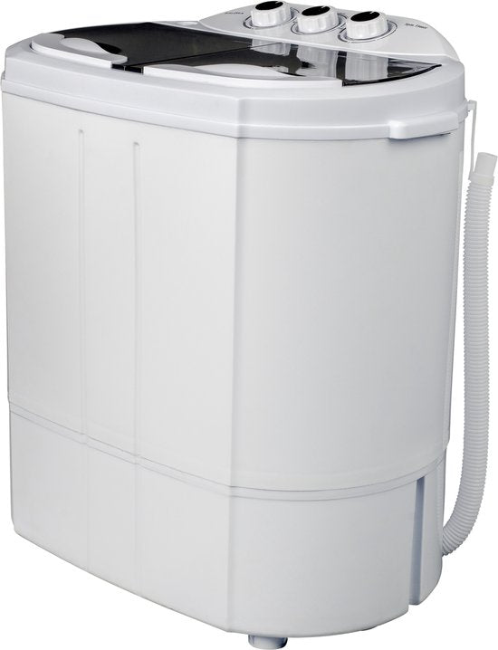 Salora WMR3700TWIN - Mini-Waschmaschine - Kompakte Waschmaschine - Kleine Waschmaschine - Mini-Waschmaschine mit Zentrifuge