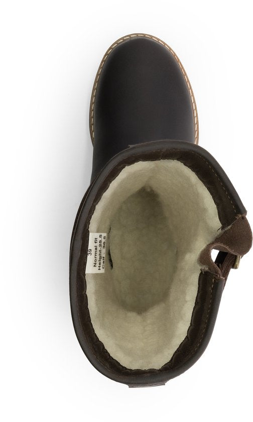 Travelin' Finnmark – Wasserdichter Damenstiefel – Mit Wolle gefüttert – Dunkelbraun
