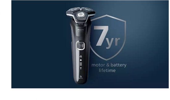 Philips Shaver Series 5000 – Elektrorasierer – Nass- und Trockenrasur – SkinIQ-Technologie – S5889/11