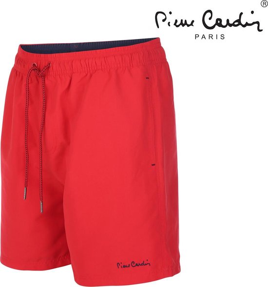 Pierre Cardin - Herren Badehose Swim Short - Rot - Größe L